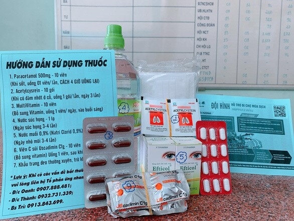 Hướng dẫn dùng thuốc, theo dõi sức khoẻ F0 điều trị tại nhà - Ảnh 2.