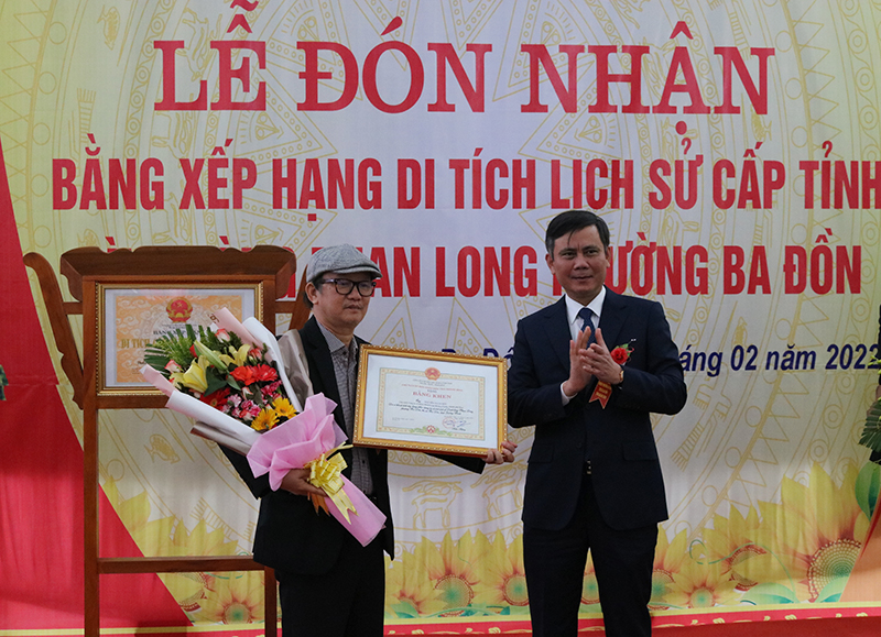Quảng Bình: Một người dân đóng góp hơn 27 tỉ đồng để xây Đình làng Phan Long