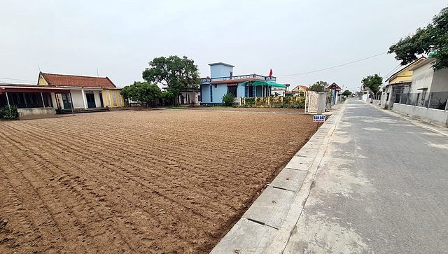 Sau Tết, nhà đầu cơ vùng ven ồ ạt xả đất - Ảnh 1.