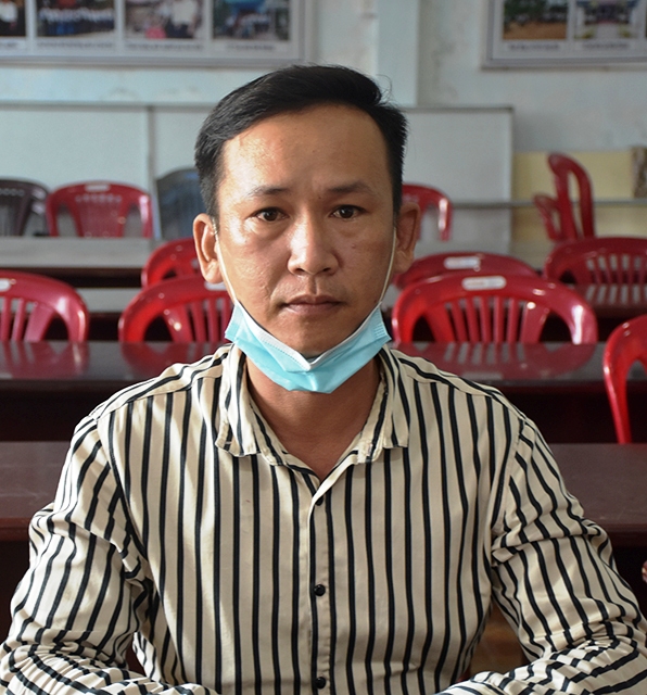 Bắt tạm giam g&atilde; đ&agrave;n &ocirc;ng lừa đảo 1,5 tỉ đồng chạy tr&uacute;ng thầu mỏ c&aacute;t - Ảnh 1.