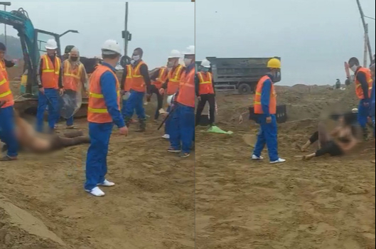 Vụ nhóm phụ nữ mặc áo ngực bị kéo lê: Lãnh đạo huyện nói gì?