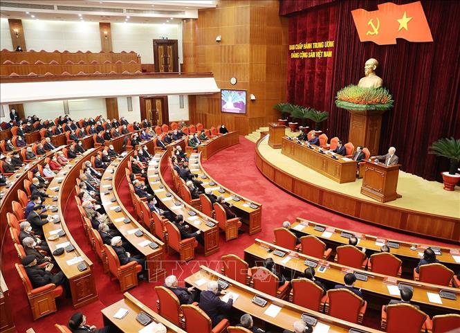 Bộ Ch&iacute;nh trị gặp mặt nguy&ecirc;n l&atilde;nh đạo cấp cao của Đảng, Nh&agrave; nước - Ảnh 6.