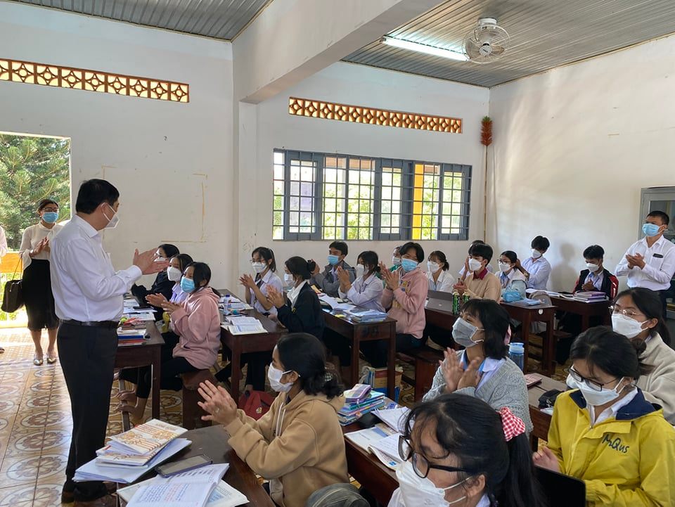 TP Buôn Ma Thuột: Nhiều giáo viên và học sinh mắc Covid-19, tạm dừng học trực tiếp từ mầm non đến lớp 6
