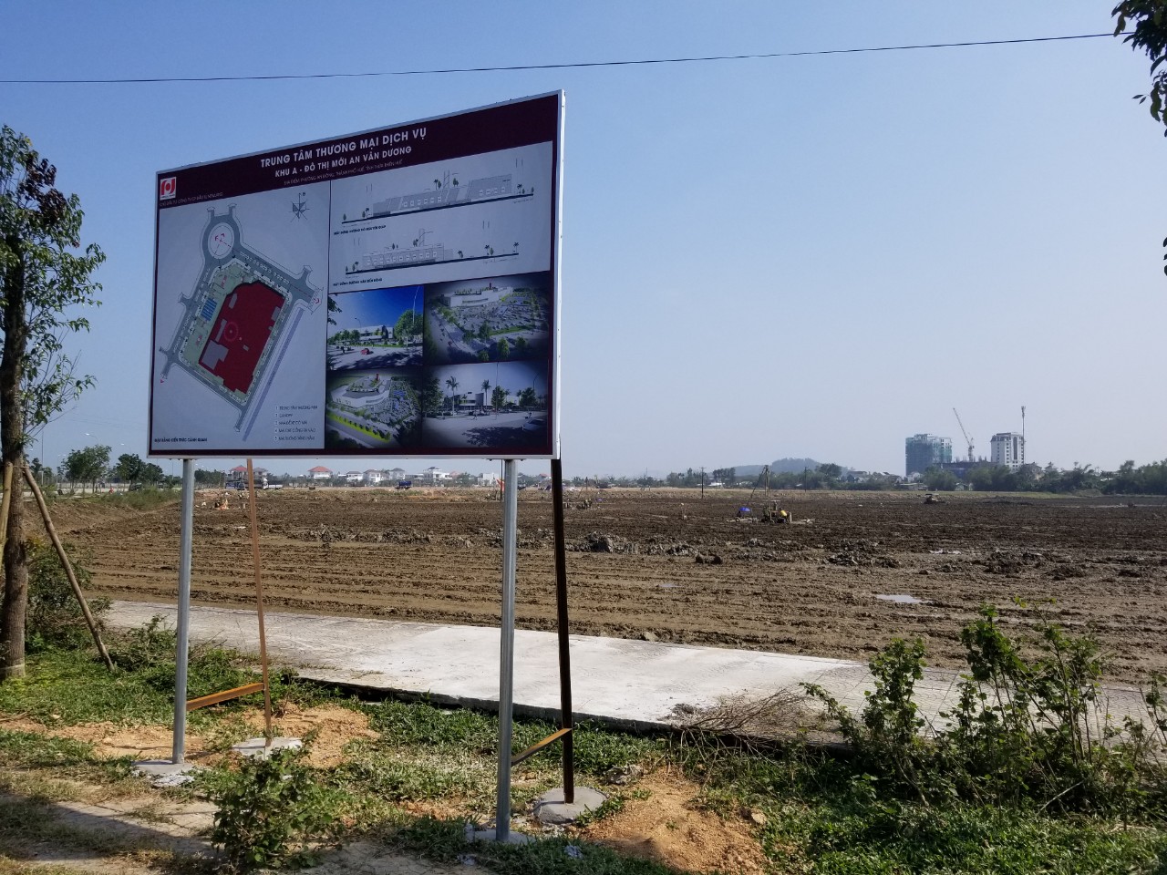 Dự án trung tâm thương mại tại Khu đô thị An Vân Dương chưa đủ điều kiện khởi công