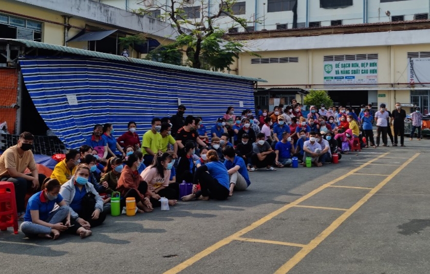 Lương thấp, 500 c&ocirc;ng nh&acirc;n C&ocirc;ng ty TNHH DaeYun Việt Nam ngừng việc  - Ảnh 1.