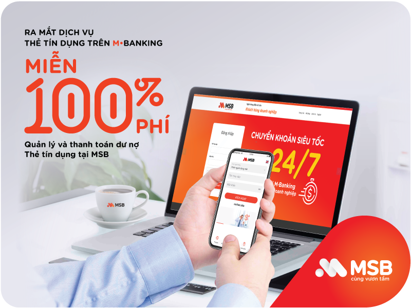 MSB bổ sung tính năng quản lý và thanh toán thẻ tín dụng trực tuyến cho doanh nghiệp - Ảnh 1.