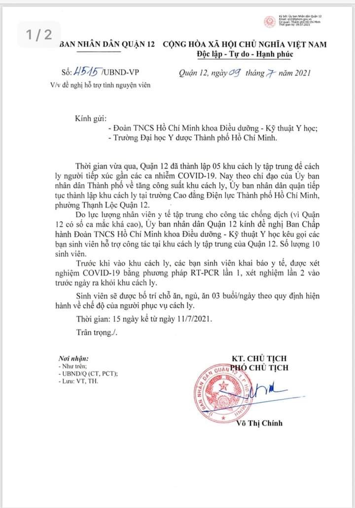 Trường ĐH Y Dược TP HCM l&ecirc;n tiếng vụ giả mạo b&aacute;c sĩ để điều trị Covid-19 - Ảnh 1.