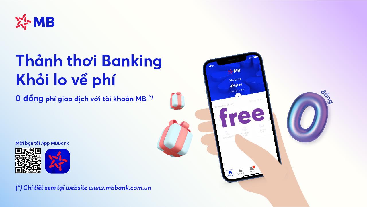 MB m&aacute;ch bạn c&aacute;ch nhận biến động số dư t&agrave;i khoản với mức ph&iacute; 0 đồng - Ảnh 2.