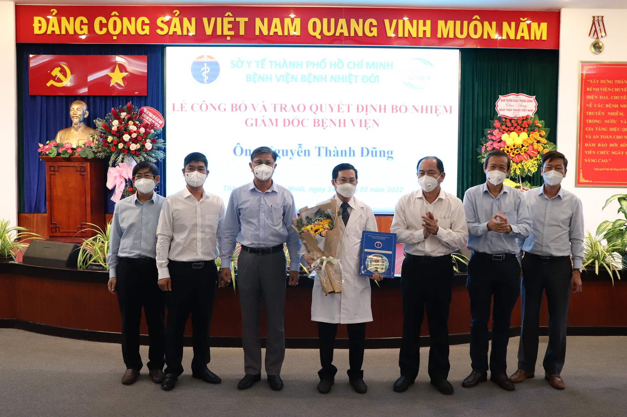 Bệnh viện Bệnh Nhiệt đới TP HCM có tân giám đốc