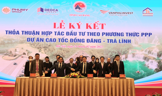 13.181 tỉ đồng đầu tư dự án cao tốc Đồng Đăng - Trà Lĩnh giai đoạn 1