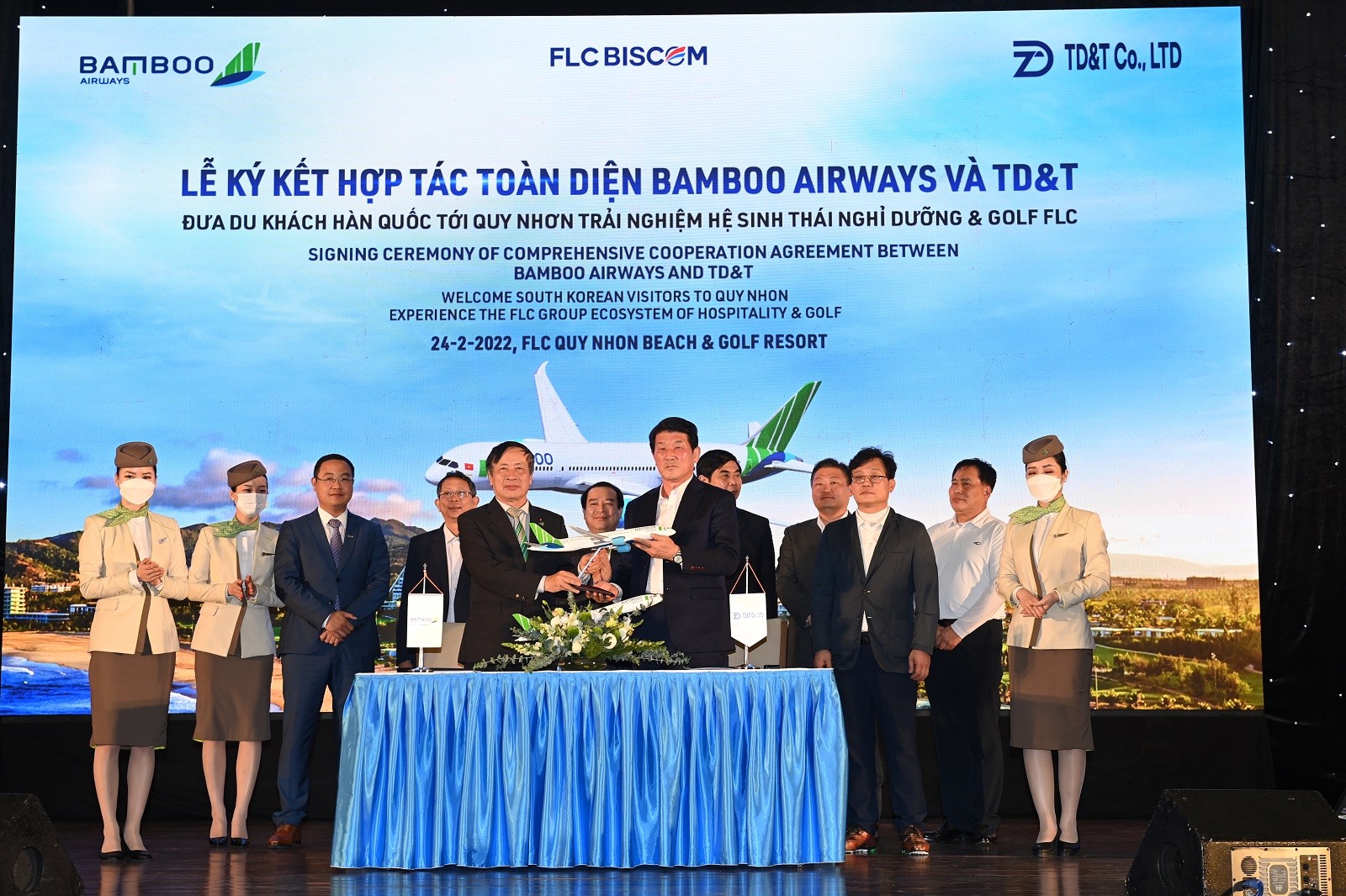 30 chuyến bay Bamboo Airways đưa kh&aacute;ch H&agrave;n Quốc đến FLC Quy Nhơn trong qu&yacute; 2/2022 - Ảnh 2.