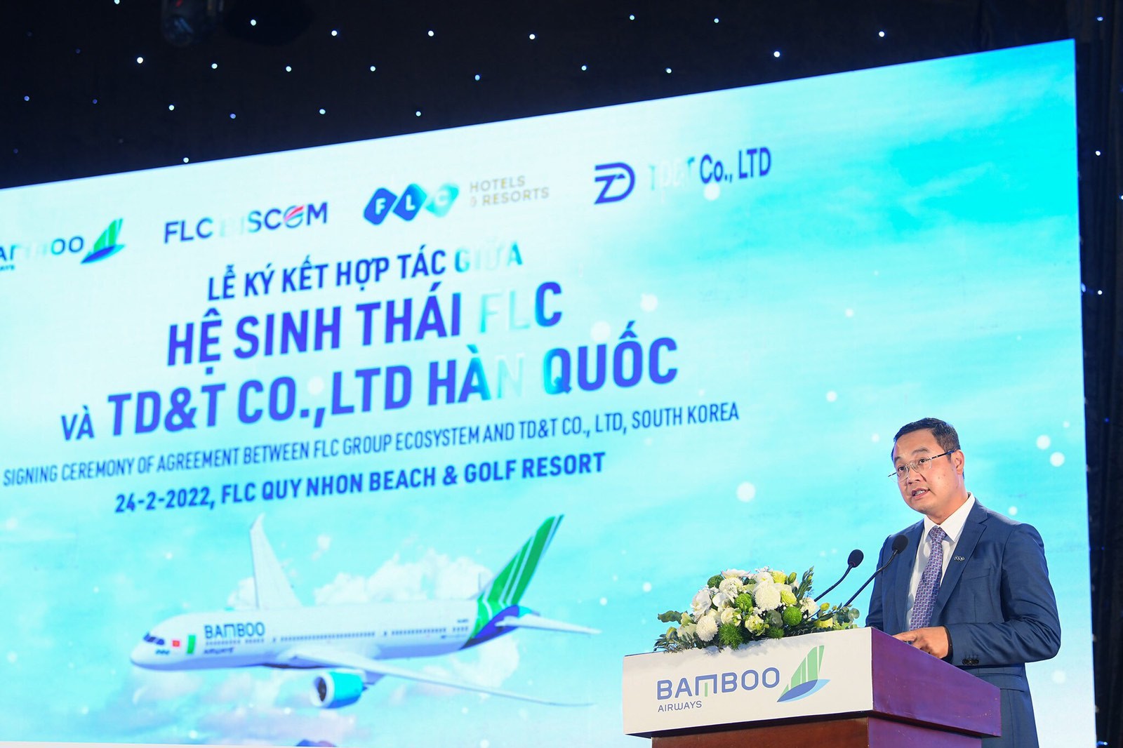 30 chuyến bay Bamboo Airways đưa kh&aacute;ch H&agrave;n Quốc đến FLC Quy Nhơn trong qu&yacute; 2/2022 - Ảnh 4.