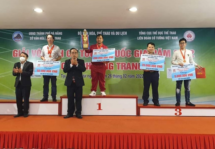 Cú đúp vô địch gần nửa tỉ đồng của cờ tướng TP HCM