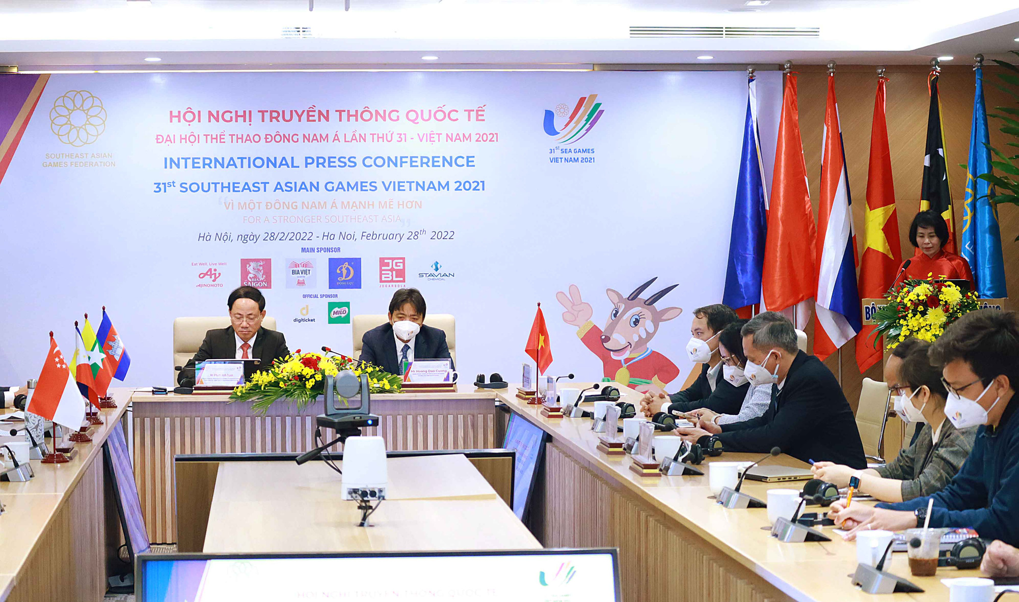 Giới thiệu lễ rước đuốc SEA Games 31 và bài hát chính thức
