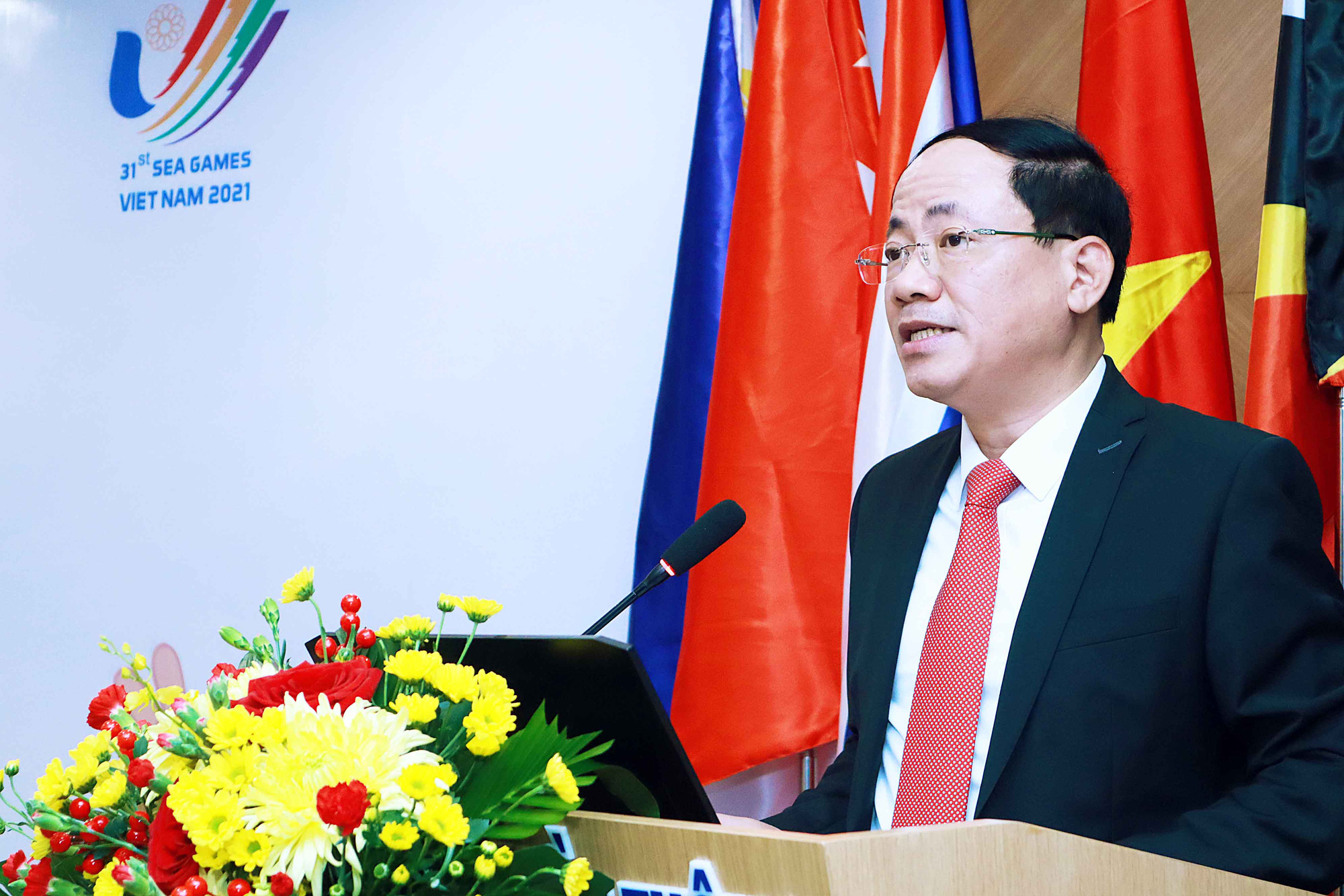Giới thiệu lễ rước đuốc SEA Games 31 v&agrave; b&agrave;i h&aacute;t ch&iacute;nh thức - Ảnh 2.