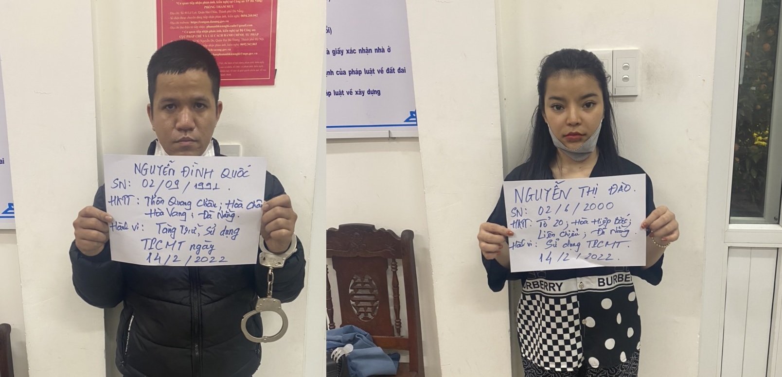 Đà Nẵng: Bắt quả tang nhiều đôi nam nữ làm chuyện phi pháp trong nhà nghỉ