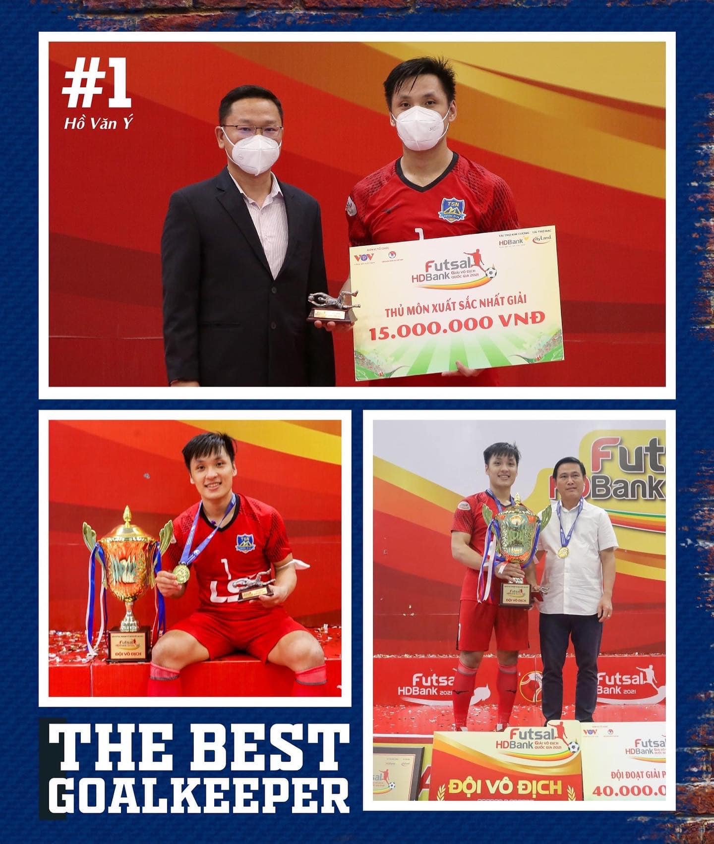 Thủ th&agrave;nh Hồ Văn &Yacute;: Người nhện của tuyển futsal Việt Nam - Ảnh 2.