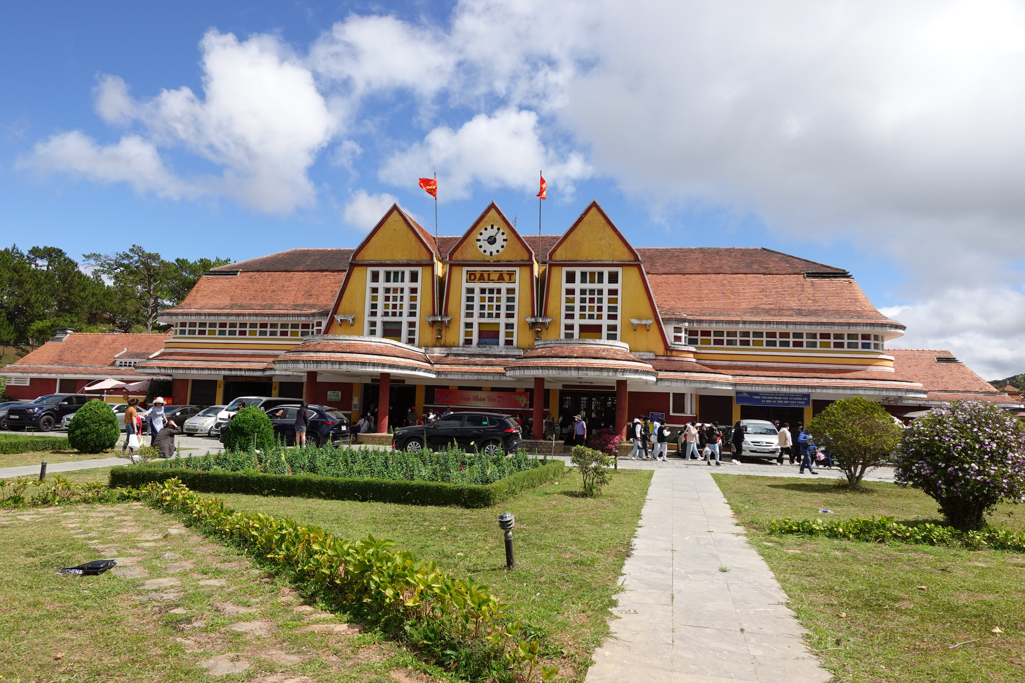 Tết ấm áp ở ga Đà Lạt