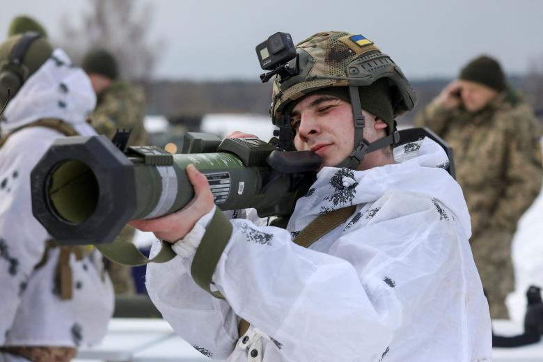Quân đội Ukraine tập trận với khí tài của Mỹ