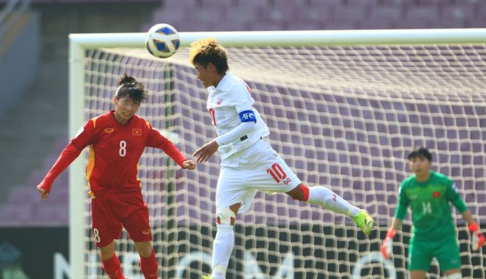 Tuyển Việt Nam thắng Đ&agrave;i Loan 2-1, lần đầu gi&agrave;nh suất dự World Cup b&oacute;ng đ&aacute; nữ - Ảnh 2.