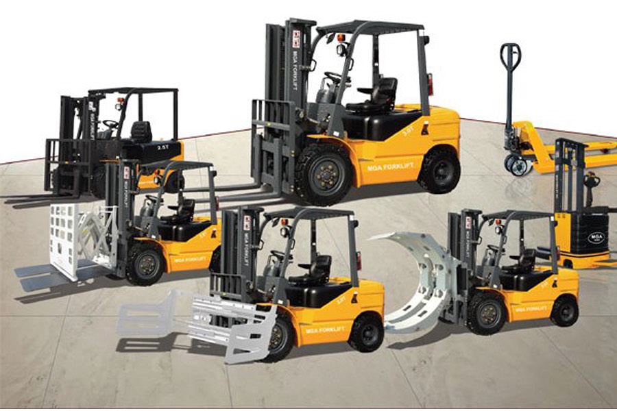 H&atilde;ng lắp r&aacute;p xe n&acirc;ng MGA đắt h&agrave;ng khai trương đầu năm - Ảnh 2.