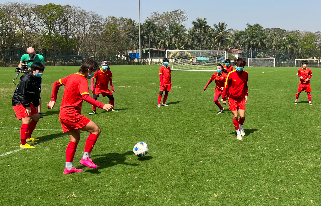 Tuyển nữ Việt Nam sẵn sàng vượt qua Đài Loan vào chiều nay để tham dự World Cup 2023