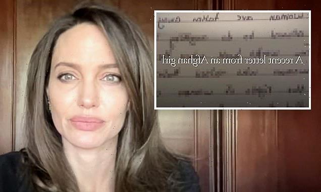 Angelina Jolie gây xúc động trên mạng xã hội