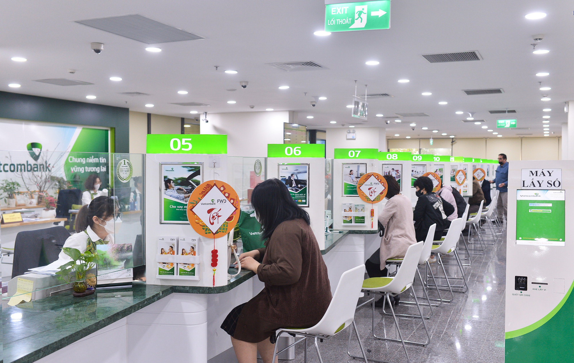 Vietcombank duy trì mặt bằng lãi suất hợp lý