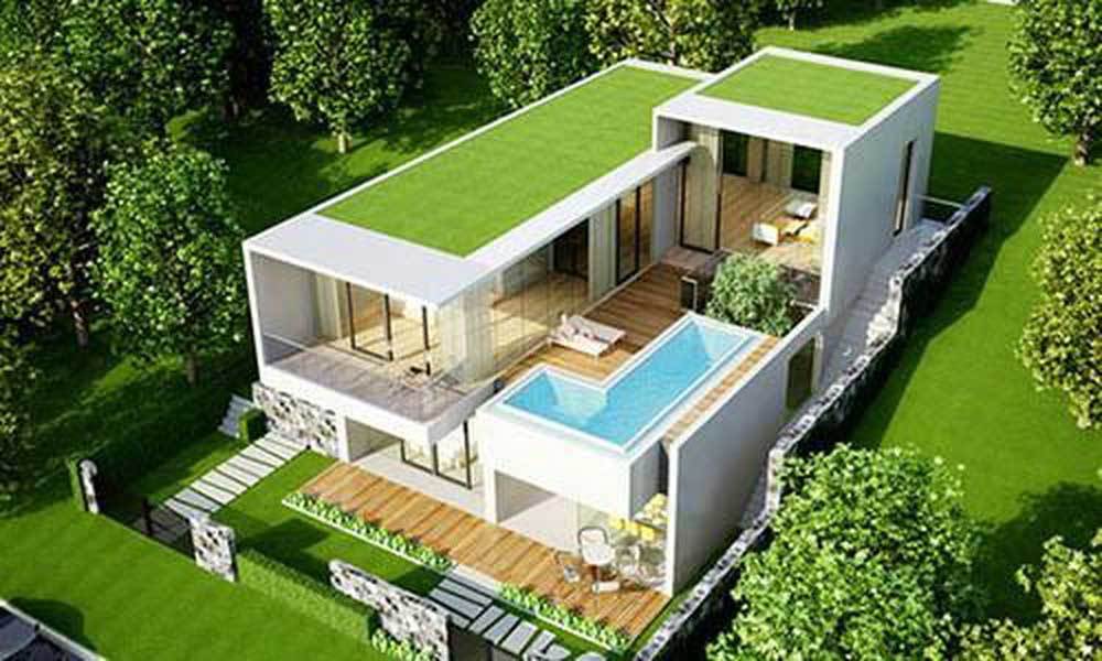 Biệt thự hiện đại có bể bơi giúp gia chủ giảm nhiệt vào mùa nóng - Ảnh 5.