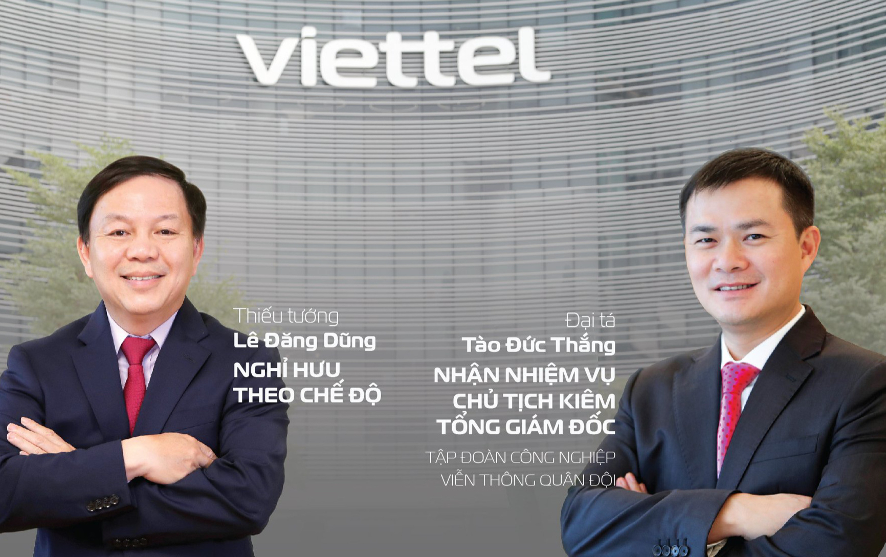 Viettel ch&iacute;nh thức b&agrave;n giao vị tr&iacute; Chủ tịch ki&ecirc;m Tổng Gi&aacute;m đốc cho &ocirc;ng T&agrave;o Đức Thắng - Ảnh 2.