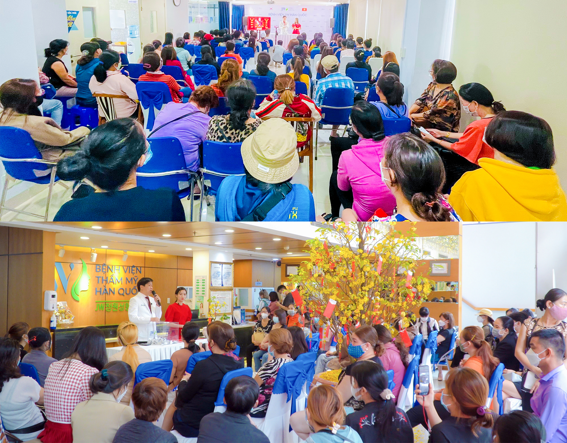 Hơn 1000 kh&aacute;ch &ugrave;n &ugrave;n đến Bệnh viện JW, nhiều khu vực &ldquo;vỡ trận&rdquo;, b&aacute;c sĩ thức trắng đ&ecirc;m   - Ảnh 1.