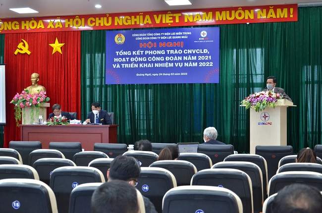 PC Quảng Ngãi: Tổng kết phong trào CNVCLĐ, hoạt động công đoàn năm 2021