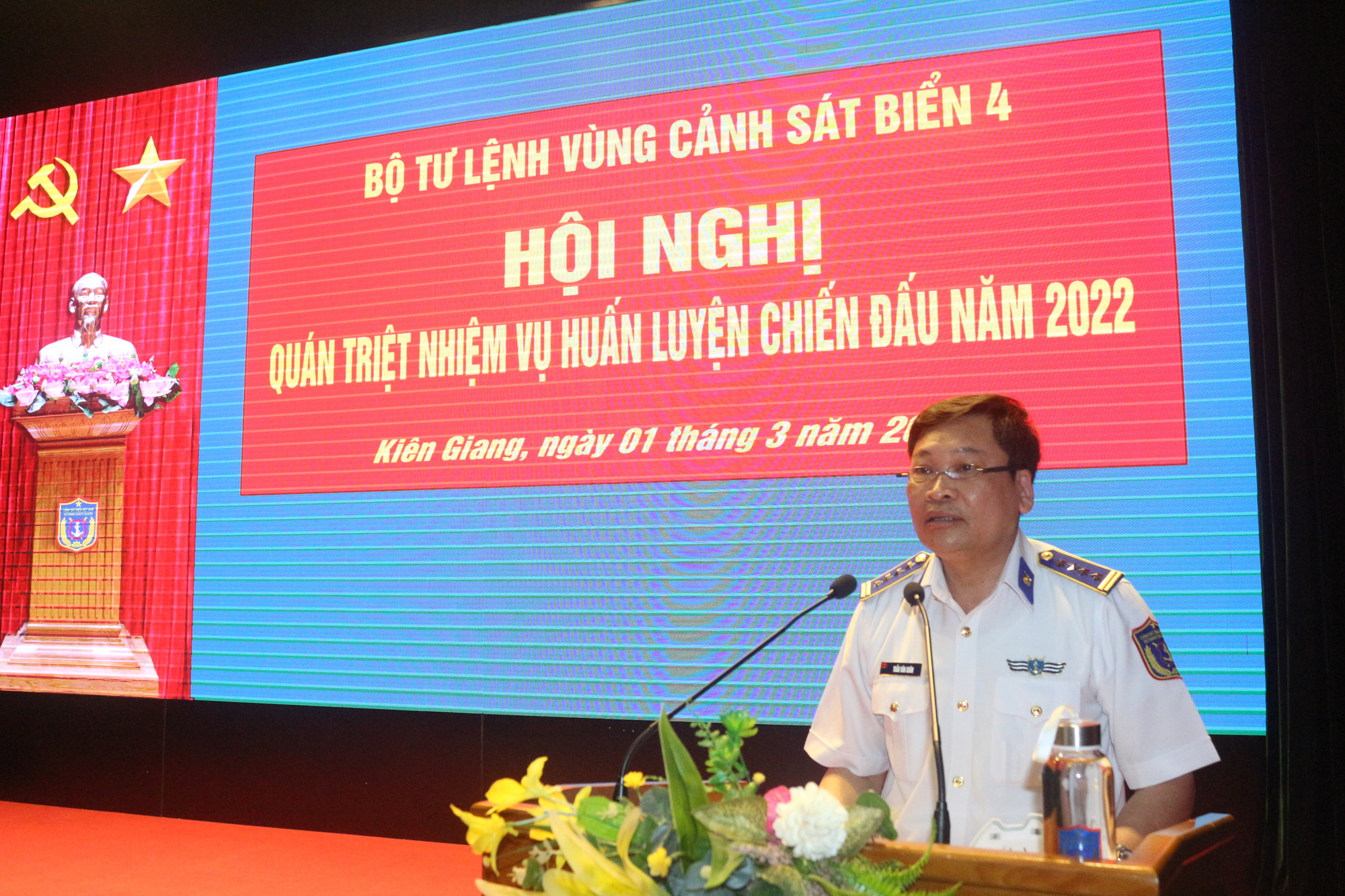 V&ugrave;ng Cảnh s&aacute;t biển 4 qu&aacute;n triệt nhiệm vụ huấn luyện chiến đấu - Ảnh 1.