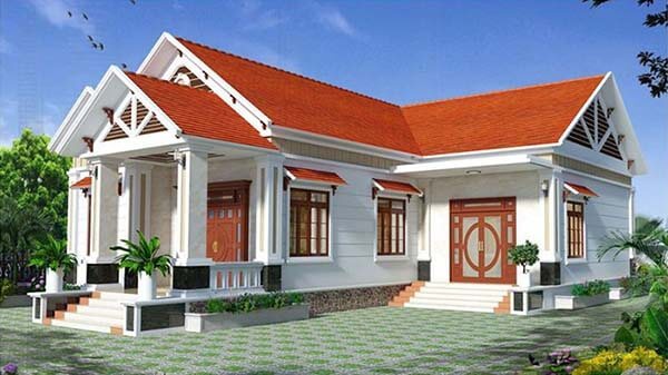 Nhà cấp 4 mái Thái 3 phòng ngủ đẹp như mơ, ai cũng ước ao - Ảnh 4. Nhà cấp 4 mái Thái 3 phòng ngủ đẹp như mơ, ai cũng ước ao - Ảnh 4.