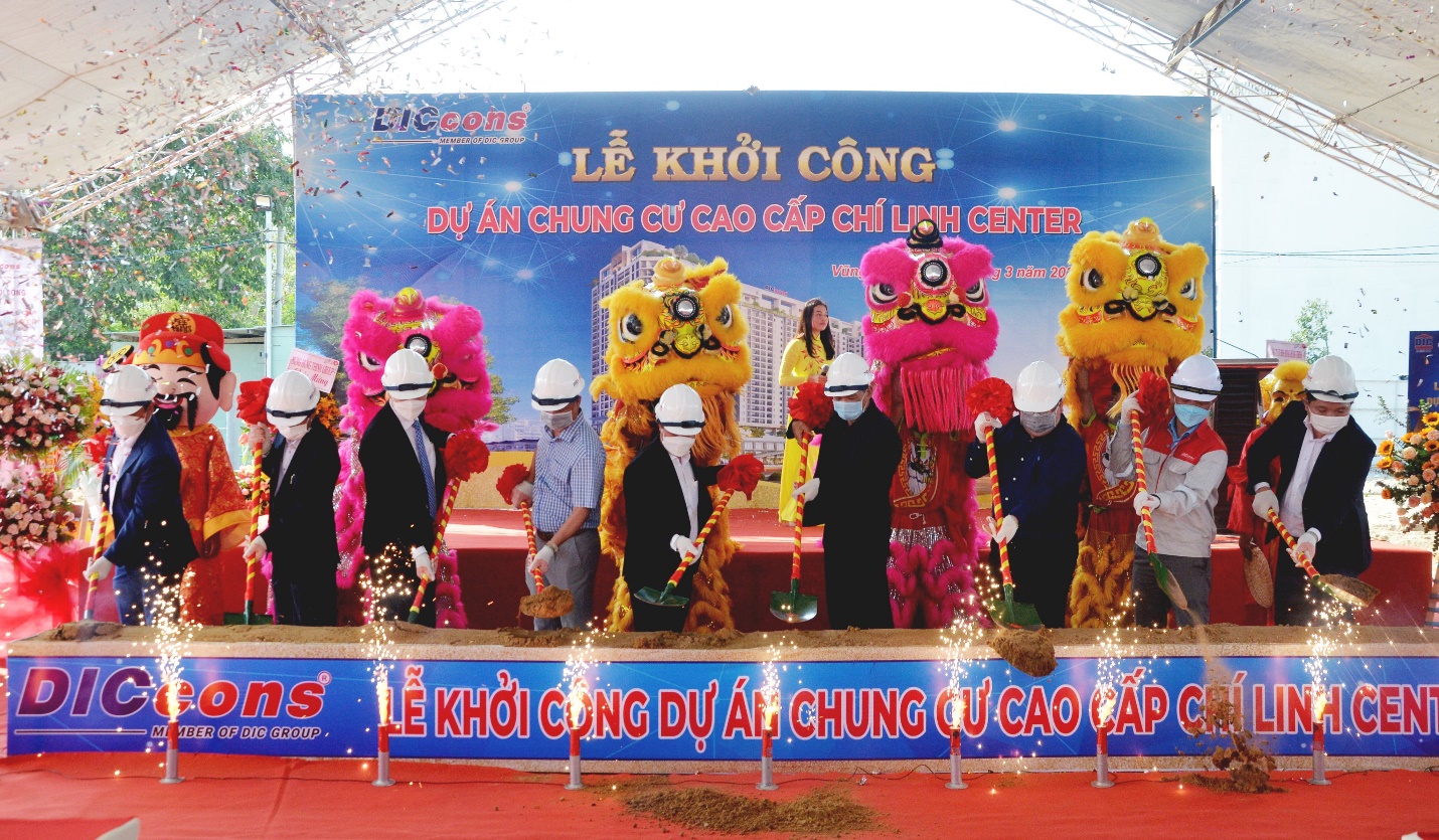 DIC Holdings khởi công dự án chung cư cao cấp tại Vũng Tàu - Ảnh 1.
