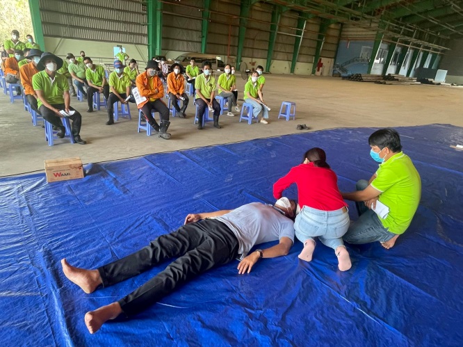 VWS tập huấn an toàn lao động cho công nhân - Ảnh 1.