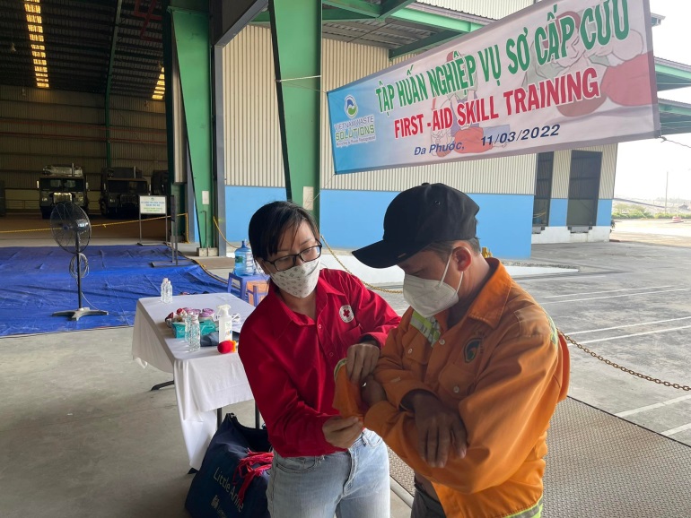VWS tập huấn an toàn lao động cho công nhân - Ảnh 2.