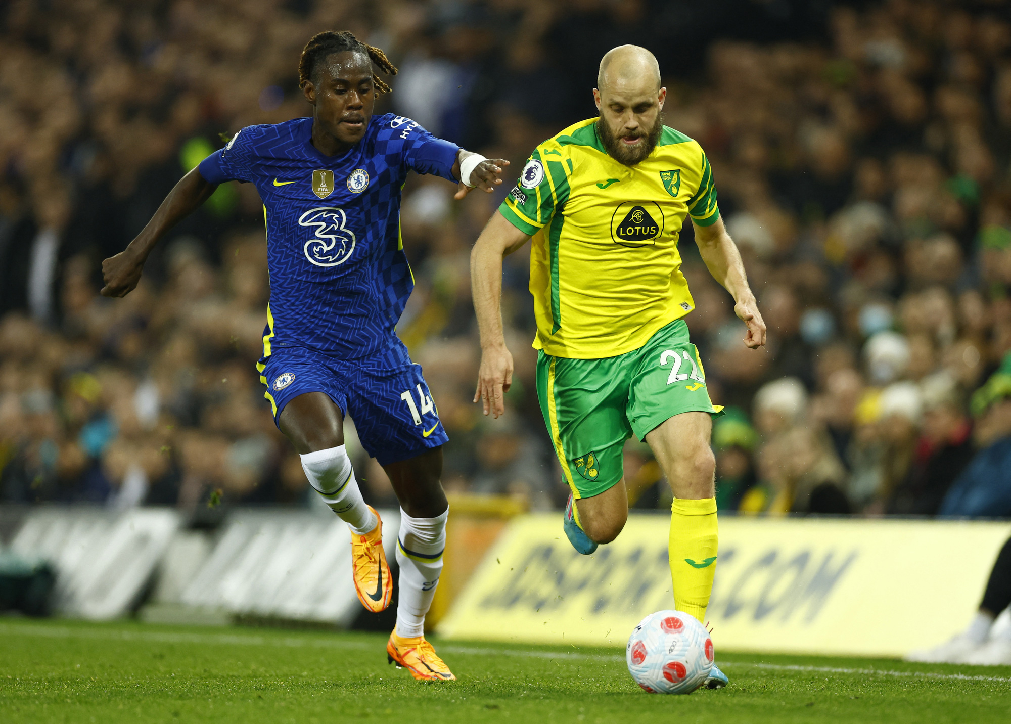 Qu&agrave; mừng sinh nhật thứ 117, Chelsea thắng đậm chủ nh&agrave; Norwich - Ảnh 5.