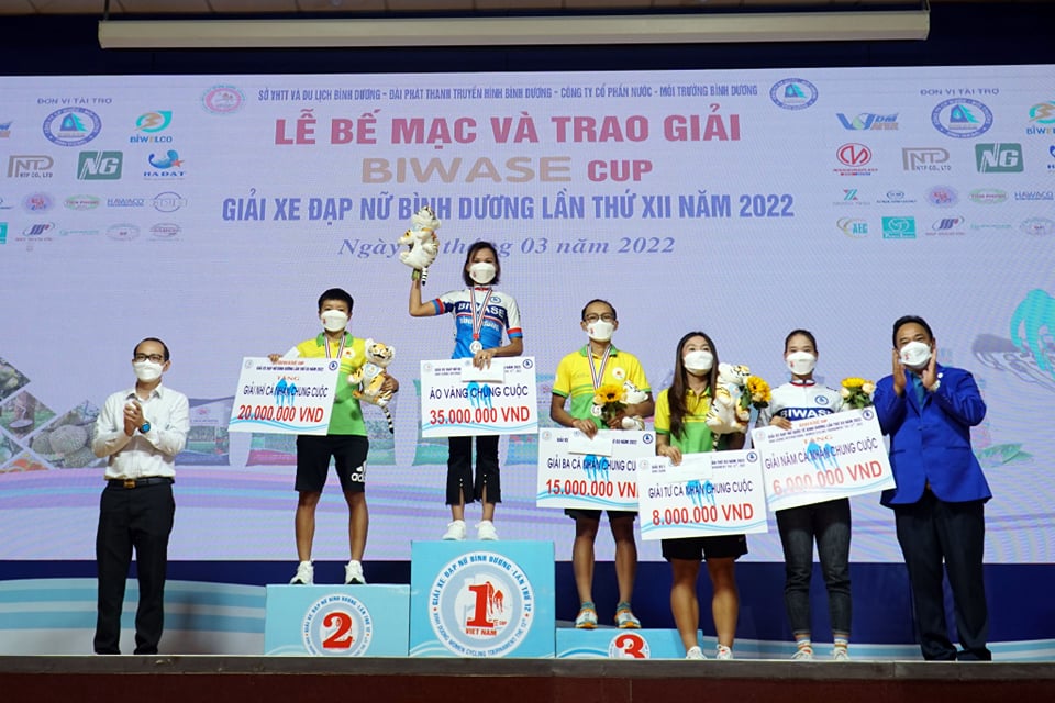 Đinh Thị Như Quỳnh đoạt Áo vàng chung cuộc Biwase cup