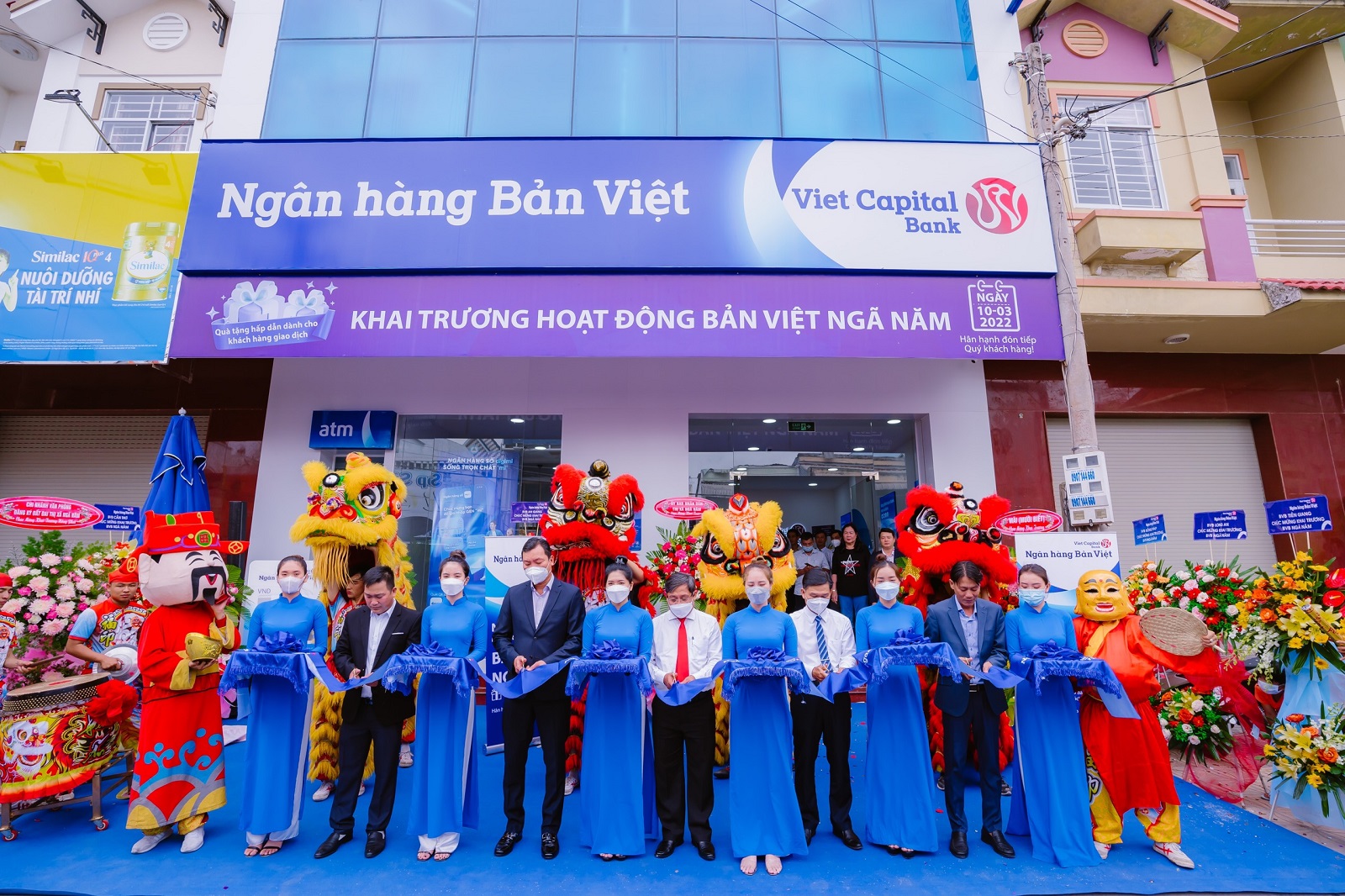 Ngân hàng Bản Việt chào tháng 3 với hoạt động khai trương liên tiếp 3 điểm giao dịch