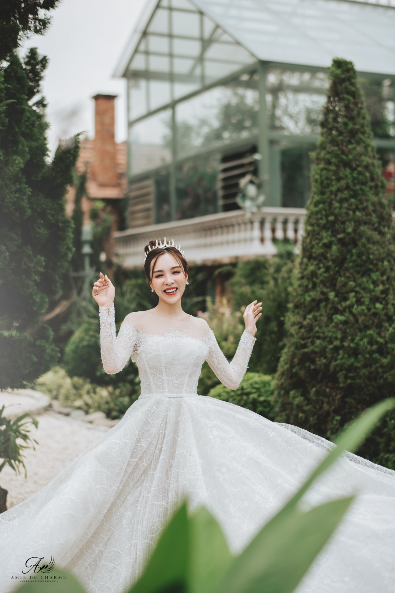 Đã mắt với những album cưới tại phim trường qua ống kính của Amie De Charme - Ảnh 1.
