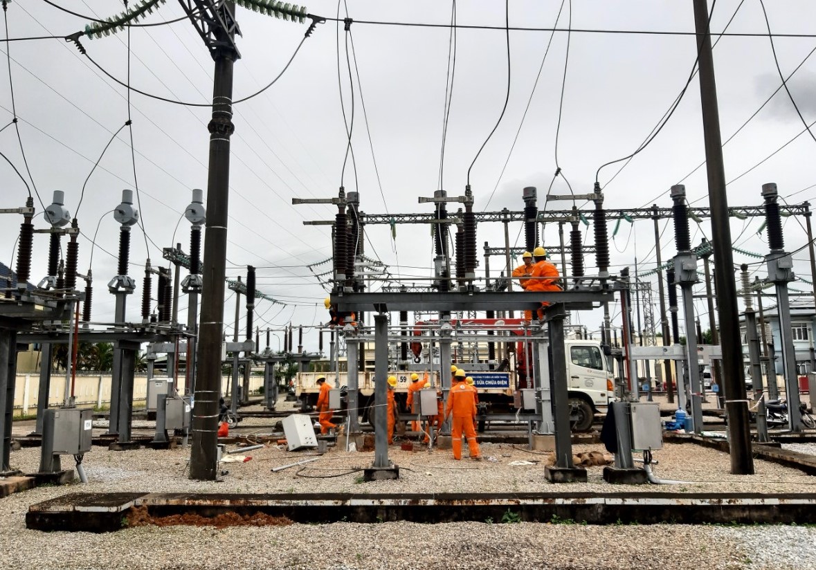 Thay thế các thiết bị tại TBA 110kV Quảng Ngãi