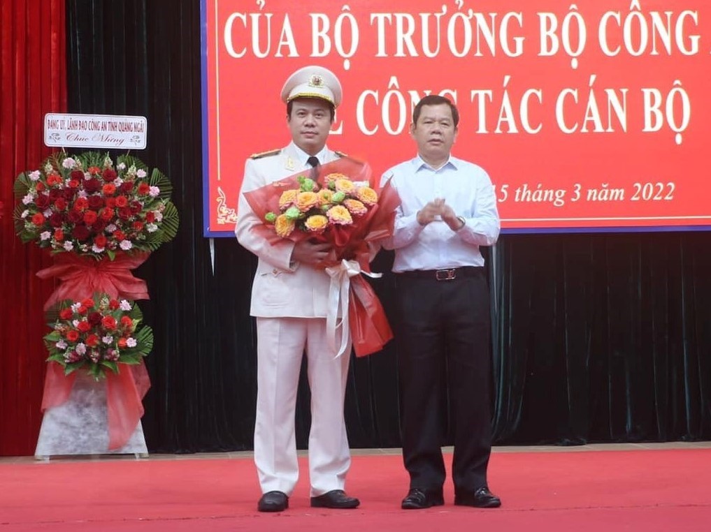 Quảng Ngãi có tân Phó Giám đốc Công an tỉnh