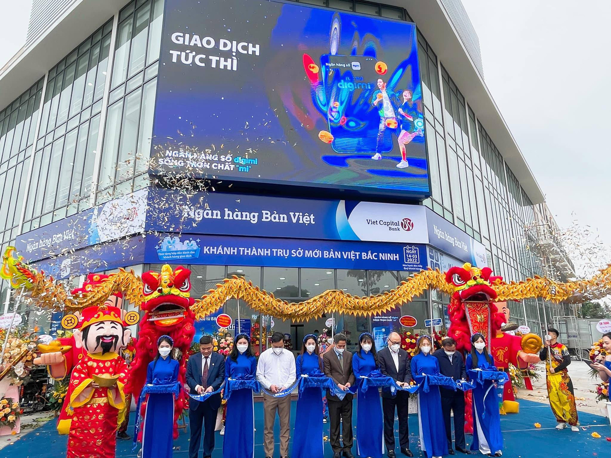 Bản Việt Bắc Ninh tưng bừng kh&aacute;nh th&agrave;nh trụ sở mới - Ảnh 1.