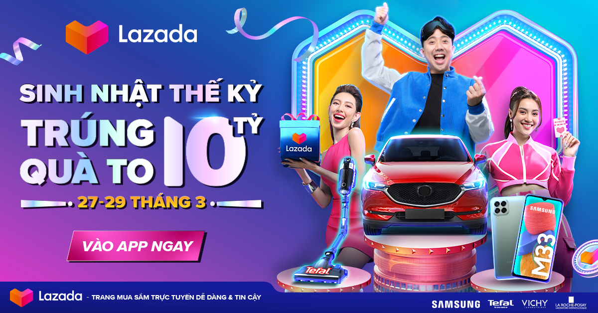 10 hoạt động kh&ocirc;ng thể bỏ lỡ trong sinh nhật 10 năm của Lazada - Ảnh 1.