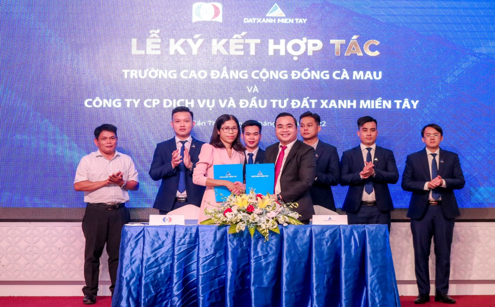 Đất Xanh Miền Tây ký hợp tác đào tạo với nhiều trường đại học, cao đẳng - Ảnh 6.