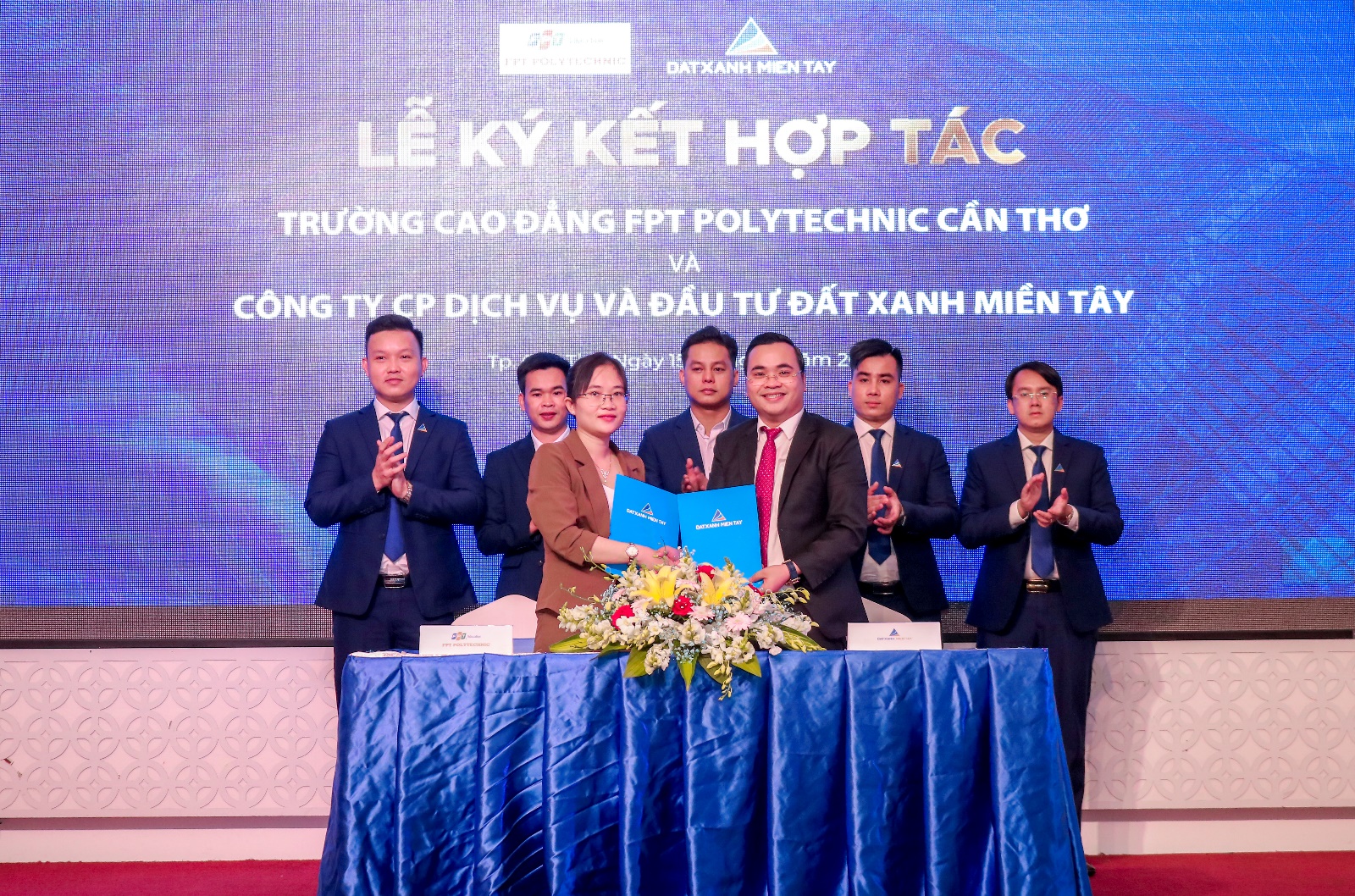 Đất Xanh Miền Tây ký hợp tác đào tạo với nhiều trường đại học, cao đẳng - Ảnh 7.