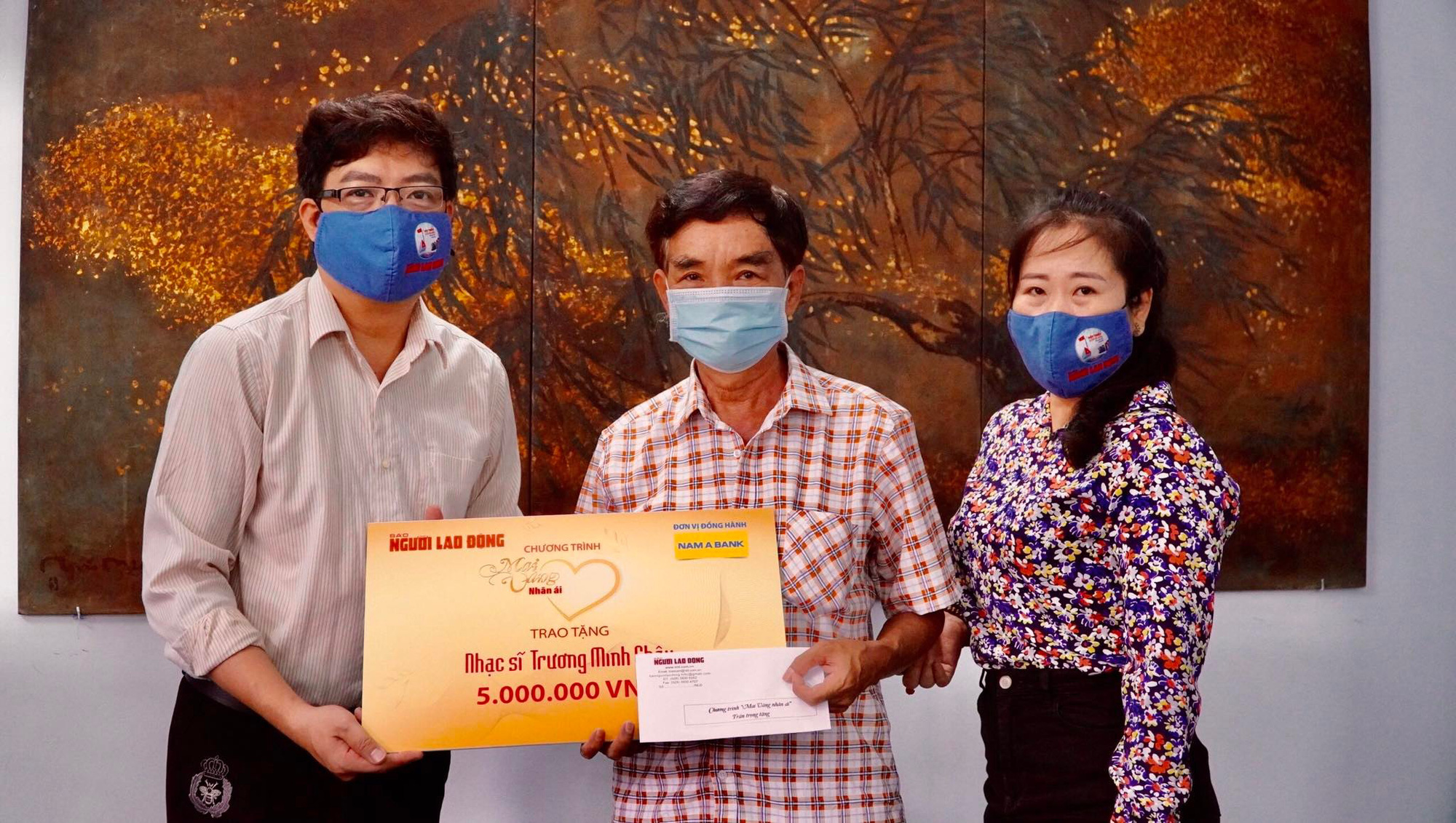 "Mai Vàng nhân ái” hỗ trợ nhạc sĩ Trương Minh Châu và nghệ sĩ xiếc Đông Mai