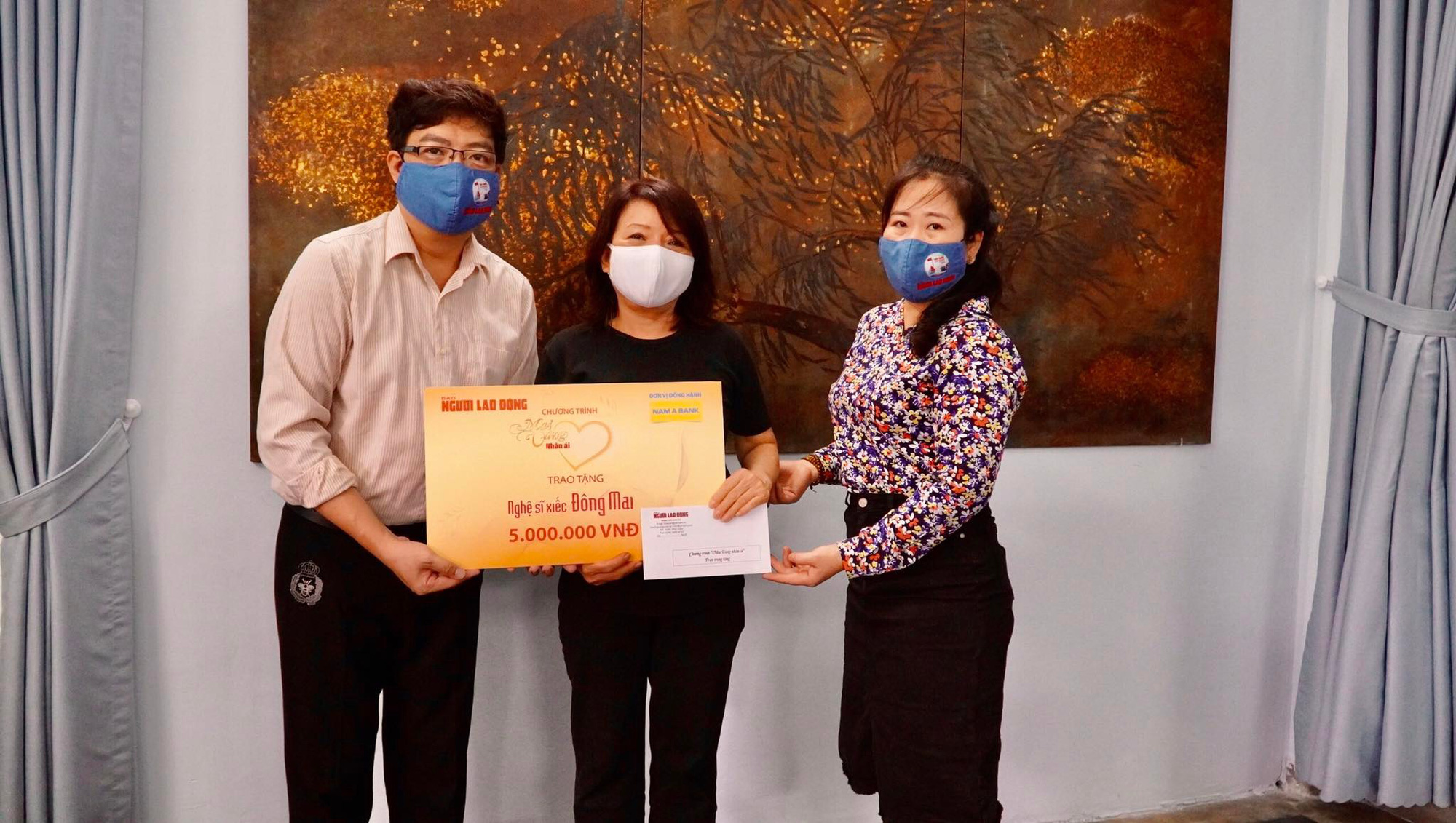 Mai Vàng nhân ái” hỗ trợ nhạc sĩ Trương Minh Châu và nghệ sĩ xiếc Đông Mai - Ảnh 3.