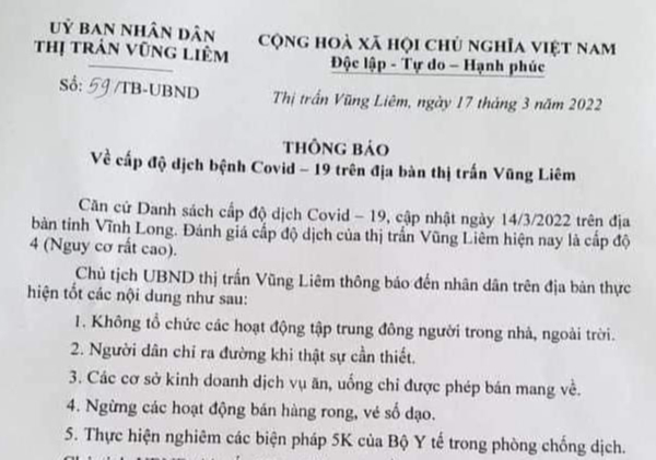 Thu hồi văn bản "người dân chỉ ra đường khi thực sự cần thiết"